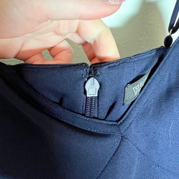 Guess Navy Tailored Mini-Dress‎ - Picture 5 of 8